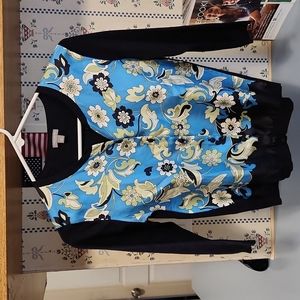 Ann Taylor Size SP Cardigan Silk front panels